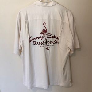 Men’s Tommy Bahama silk button up shirt